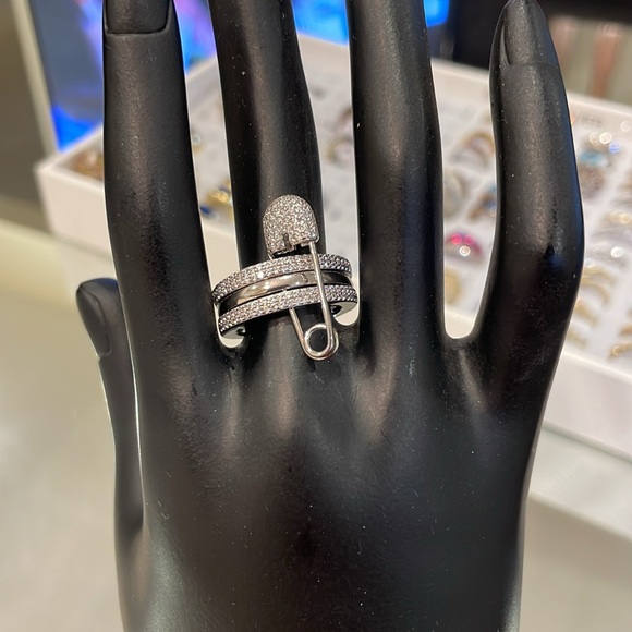 Sterling silver ring set for men and women - Picture 10 of 10